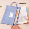 File Bag, 2 Pcs Zippered File Case, A4, 2 Pockets,