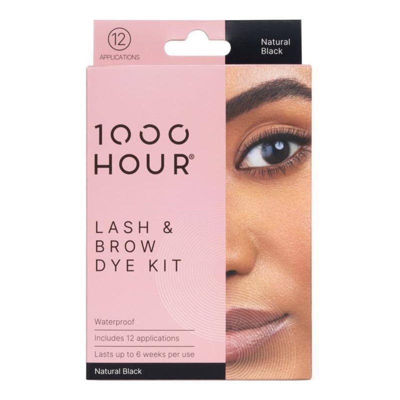 1000 Hour Eyelash & Brow Dye Kit, Light Brown/Honey