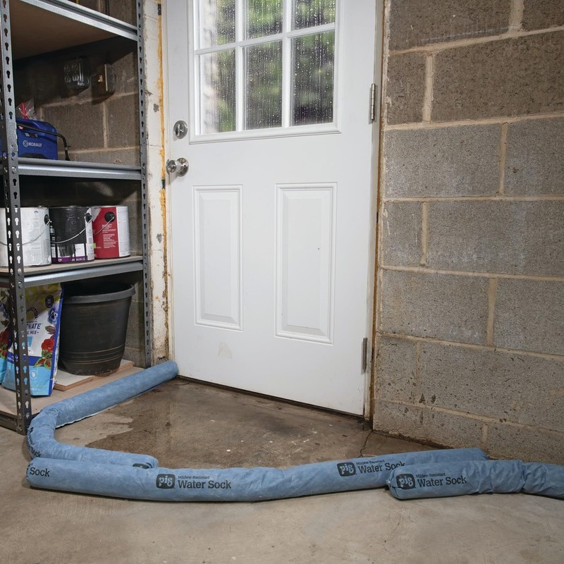 PIG Mildew-Resistant Absorbent Sock | Water Absorbing Snake | 3"