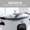 GreenLife 3.5QT Slow Cooker, PFAS-Free Non-Toxic Ceramic Nonstick Removable Interior