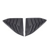 car-attention Side Window Louver Shutter Cover Trim For Corvette C8