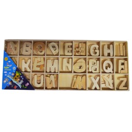 Zap Impex® colourful wood A to Z alphabets 26x5 letters