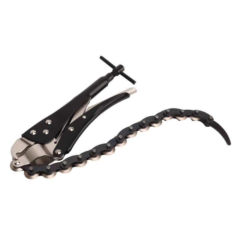 Locking Chain Pliers Clamp 15 Chains Vise Wrench Pipe Cutter