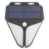 Solar Warning Light Human Body Induction Infrared Sound Light Alarm