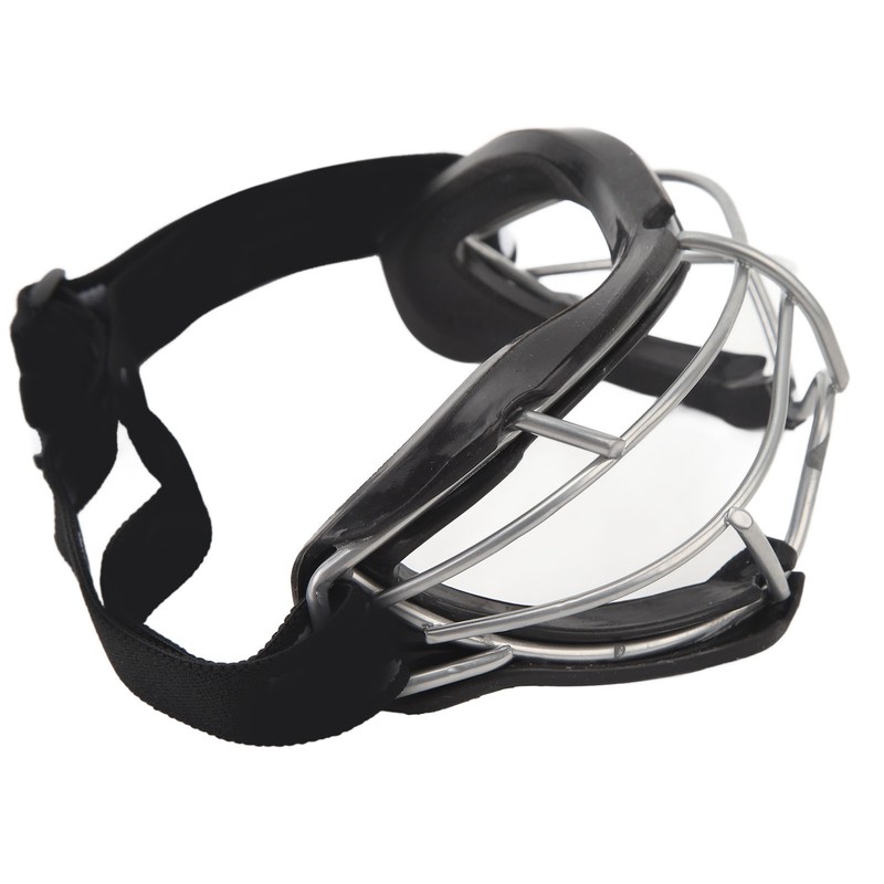 Lacrosse Goggles Silicone Ferroalloy Ergonomic Design Anti Slip Texture Hockey