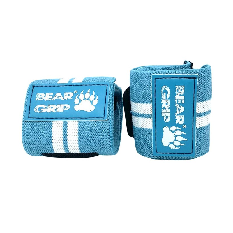 BEAR GRIP - Weight lifting wrist support wraps (Sold in