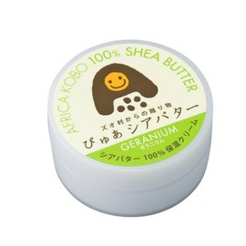 100% Shea Butter Moisturizing Cream Pua Shea Butter Geranium 1.1 oz (30 g)