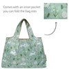 allydrew Large & Small Foldable Tote Nylon Reusable Grocery Bags,