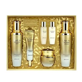 3W클리닉 설국화 웰빙 한방 스킨 로션 화장품 4종 세트 3W Clinic Snow Lotus Wellbeing Korean Skin Lotion Cosmetics 4-Piece Set