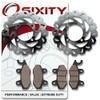 Sixity Front Ceramic Brake Pads Rotor compatible with Yamaha YXR700F