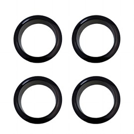 Qrity Cable Grommet Desk Plastic Cable Pass Diameter 18 mm (0.7 Inch) for Wall and Tables Pack of 4
