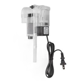 Adjustable Waterfall Aquarium Hanging Filter for Fish Tank, Self Cleaning, and Safe with Water Air, Oxygenation