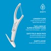 GRIN Double Flosspyx, Floss Picks, 75 Count, Dental Flossers, Minty