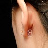 BEADNOVA 925 Sterling Silver Earring Backs Replacements Earring Backings Locking
