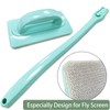 Tiruiya Window Grille Cleaning Brush, Brush for Fly Screens, Windows,