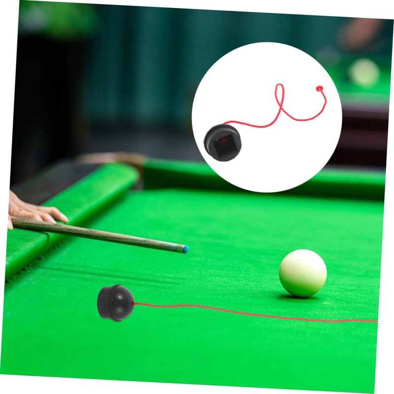 Mipcase 2pcs Snooker Cue Chalk Holder Rubber Non Slip Billiards