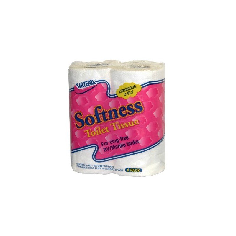 Valterra Q23630 Softness 2-Ply Toilet Tissue, (Pack of 4) ,