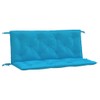 SKM Garden Bench Cushion Set of 2 Light Blue,Blue (Weight