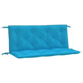 SKM Garden Bench Cushion Set of 2 Light Blue,Blue (Weight 11.02KG)
