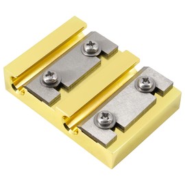 Domofa Violin Peg Reels Shaver Violin Making Tools Luthier Tools for 3/4-4/4 Size Violin (Gold)