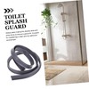 BUGUUYO Seal Strip Water Guard Flexible Shower Barrier for Bathtub