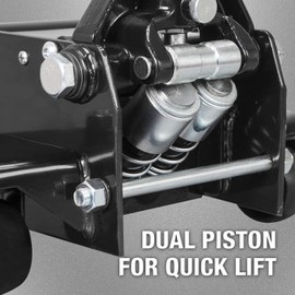 Heavy Duty Hydraulic Floor Jack: Dual Pump Car Jack for Cars, SUVs, Vans, Trucks - 3 Ton (6,000 lb.) Capacity