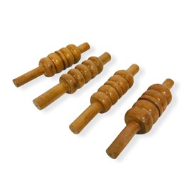 Cricket Best Buy CBB Bails for Stumps Wicket Wooden Heavy Duty Set of 4
