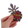 Gadpiparty 2pcs Clothes Applique: Decorative Rhinestone Beaded Patches for Sewing