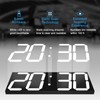 CHKOSDA Digital LED Wall Clock, Oversize Wall Clock with 6”