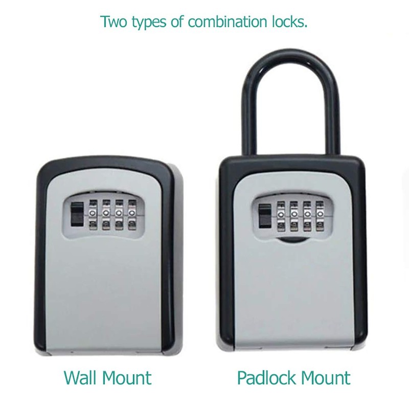 Set Your Own Combination Portable Lock Box | Holds up