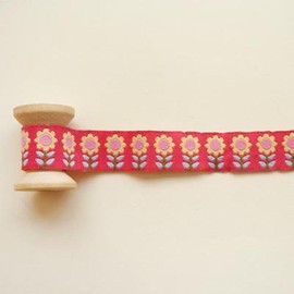 Hottracks Flower Garden Jaga Ribbon 90cm / 플라워가든 자가드리본90cm