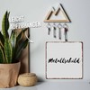 Interluxe Wall Sign Metal Sign with German Text "Wir Dorfkinder