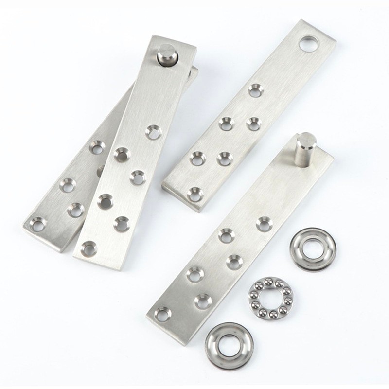 2 Pack Invisible Door Pivot Hinges, Hidden Pivot Hinge System,
