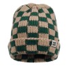 Clakllie Winter Stocking Beanie Hat Foldable Knitted Hats Roll-up Edge