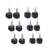 6 Pairs Durable Heel Tips Replacement High Heel Caps Protectors