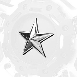 Chrome XD Series Center Star Emblem For All Rockstar Wheels