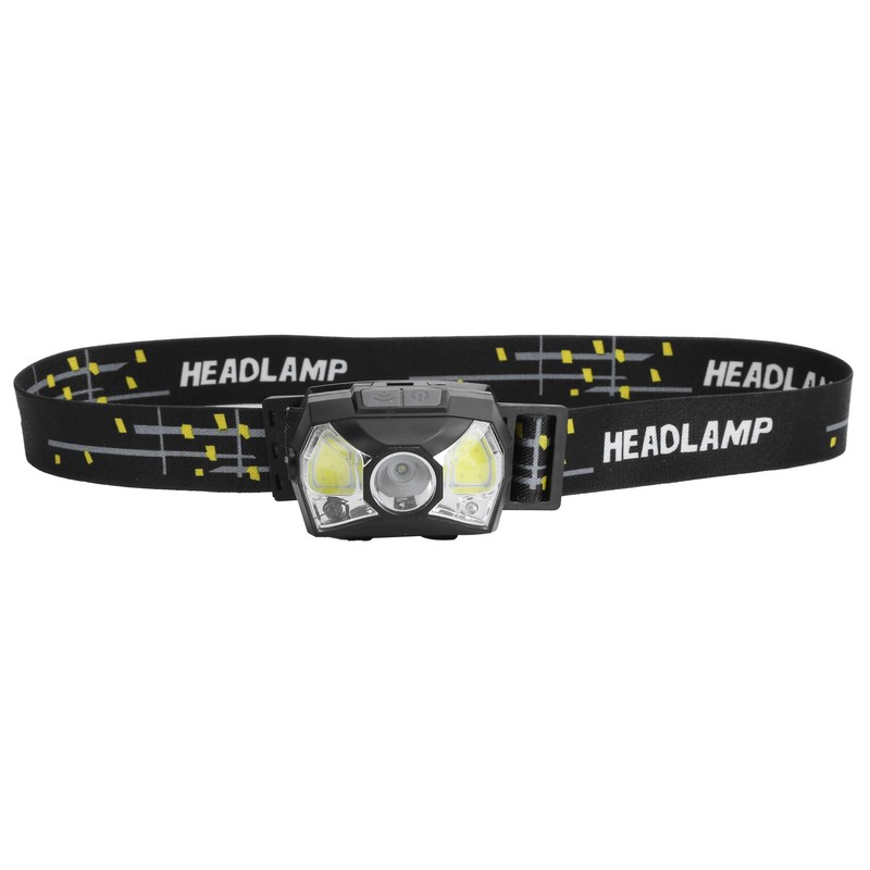 XPG+COB Headlamp Motion Sensor USB Rechargeable Head Lamp Waterproof Headlight