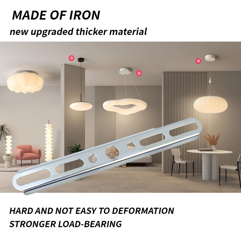 KUMGROT Light Fixture Mounting Bracket 6 Inch Ceiling Light Plate
