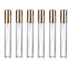 XinXinYuan 6PCS of 10ml Portable Small Sample Glass Perfume Bottles