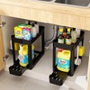 Ribelli Set of 2 Kitchen Organisers, Organiser with Pull-Out Drawer,