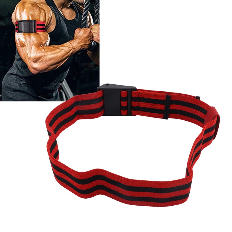 2Pcs Fitness Occlusion Training Band Blood Flow Restriction Training Wrap