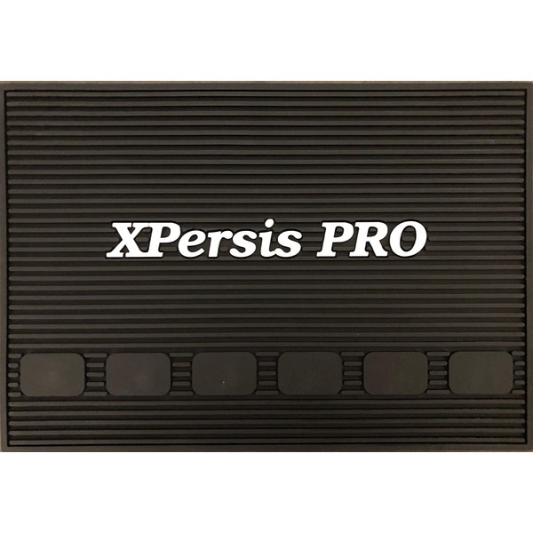 XPERSIS PRO Magnetic Barber Station Mat Anti-skid Silicone Great For Barbers (Black)