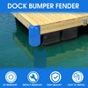 JYINCPED Corner Dock Bumpers,Boat Dock Corner Bumpers Fenders,Marine-Grade Viny,Inflatable Protection