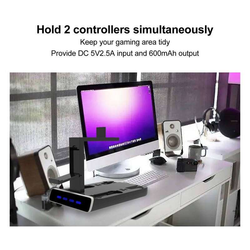 Charger Base Indicator Light Display Storage Stand Charging Station for