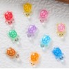 100 Pcs Mini Resin Glow in The Dark Turtles, Mini