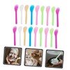 FOMIYES 150pcs Facial Plastic Beauty Spatulas Mask Mixing Tools Slip