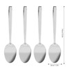 12Pcs Long Handle Dessert Spoon 316 Stainless Steel Soup Coffee