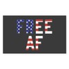 CafePress Free AF Rectangle Bumper Sticker Car Decal