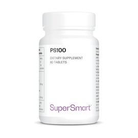PS 100 - Helps improve learning, memory and concentration - Standardized phospholipids with 20% phosphatidylserine (PS) - GMO free - SuperSmart