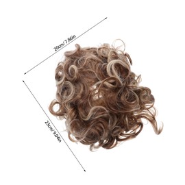 Baluue Short Curly Synthetic Wig for Women Heat Resistant Fiber Natural Look and Feel Lightweight Comfortable Wear Easy Styling for Daily Use Parties and Cosplay Events